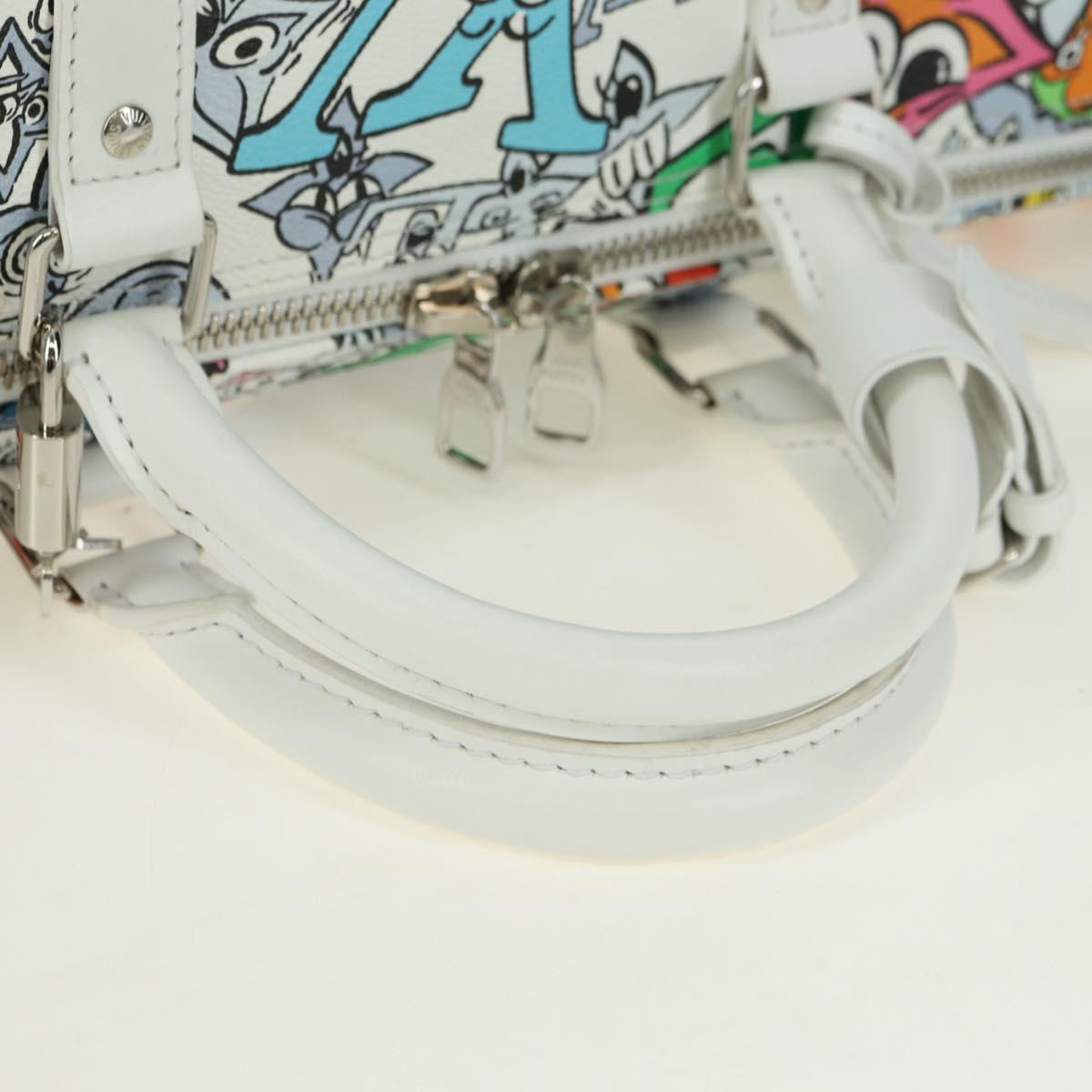 LOUIS VUITTON Monogram Comics Keepall Bandouliere 50 Bag M21863 Auth 177344SAM