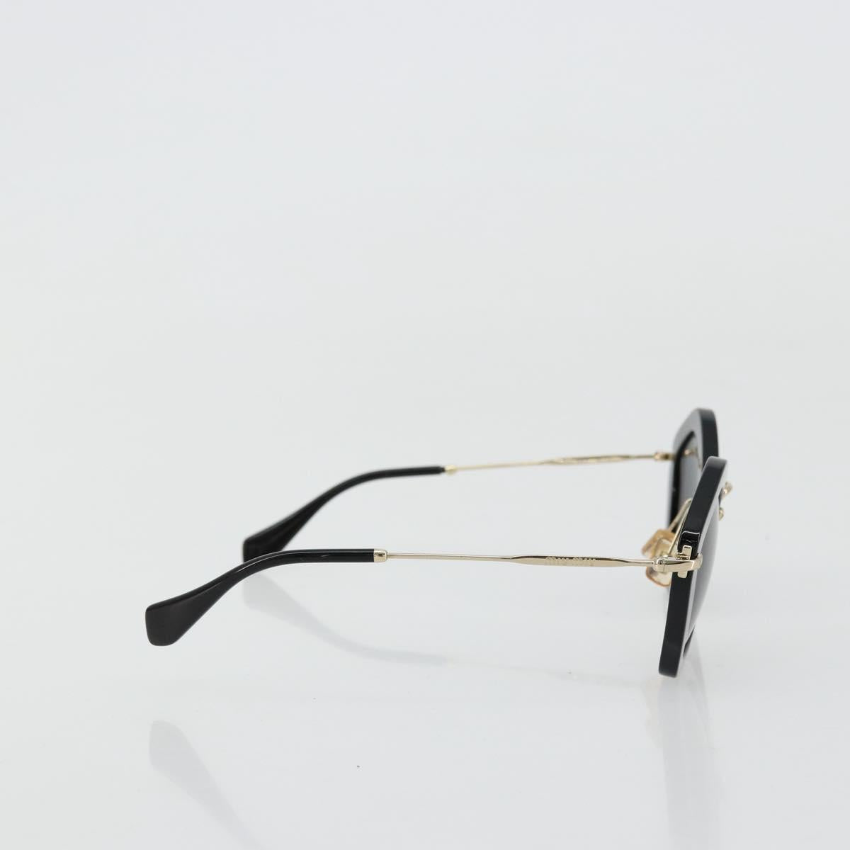 Miu Miu Sunglasses plastic Black Auth 177347A