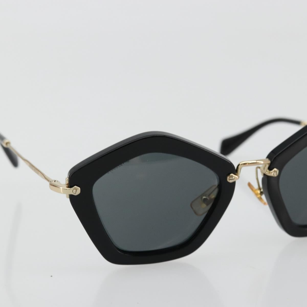 Miu Miu Sunglasses plastic Black Auth 177347A