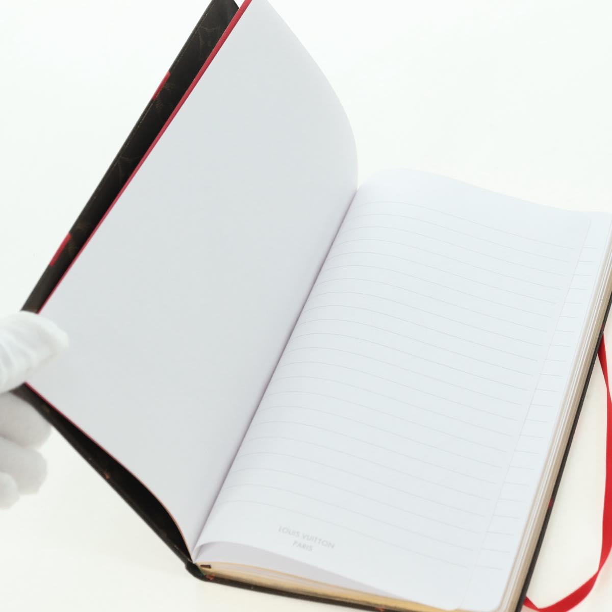 LOUIS VUITTON Collector Cherry Print Notebook MM Jane Canvas GI1371 Auth 177348M