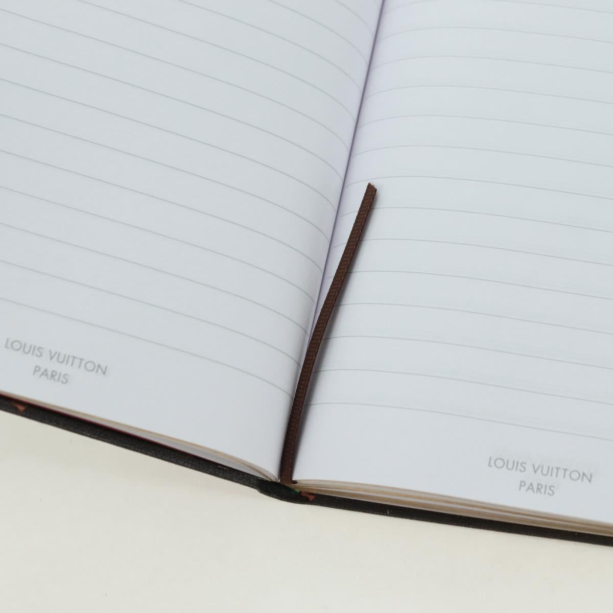 LOUIS VUITTON Collector Cherry Print Notebook MM Jane Canvas GI1371 Auth 177348M