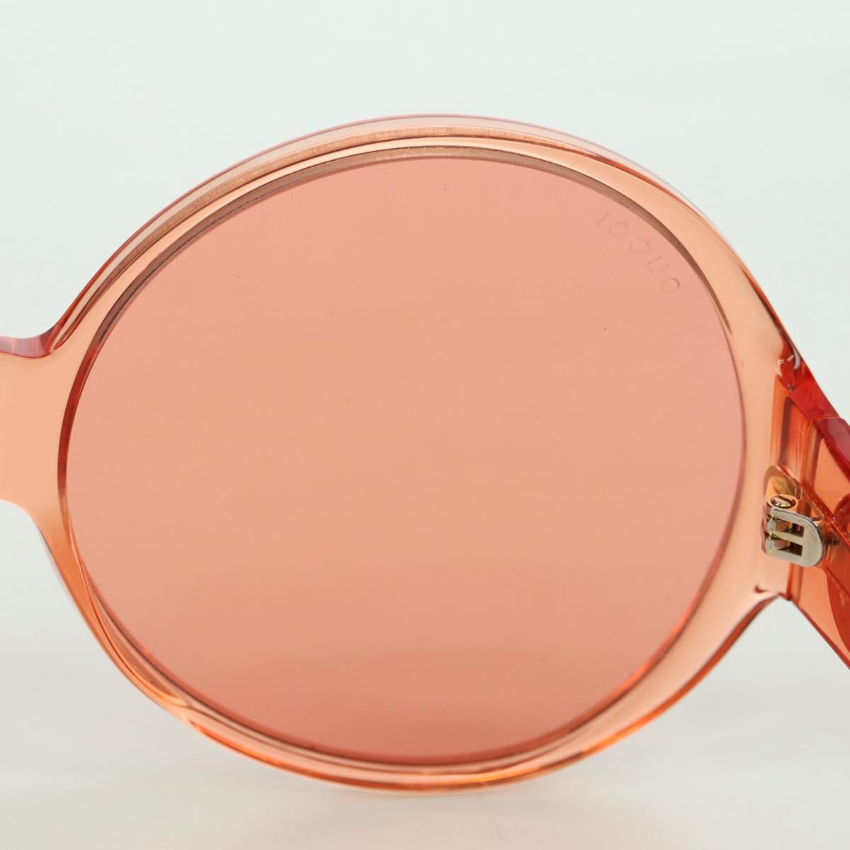 GUCCI Sunglasses plastic Orange Auth 177351M