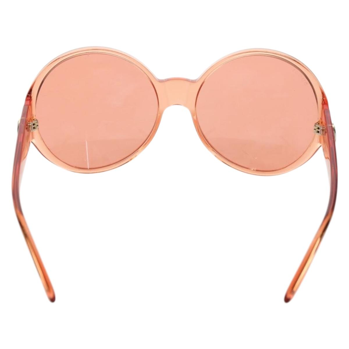 GUCCI Sunglasses plastic Orange Auth 177351M