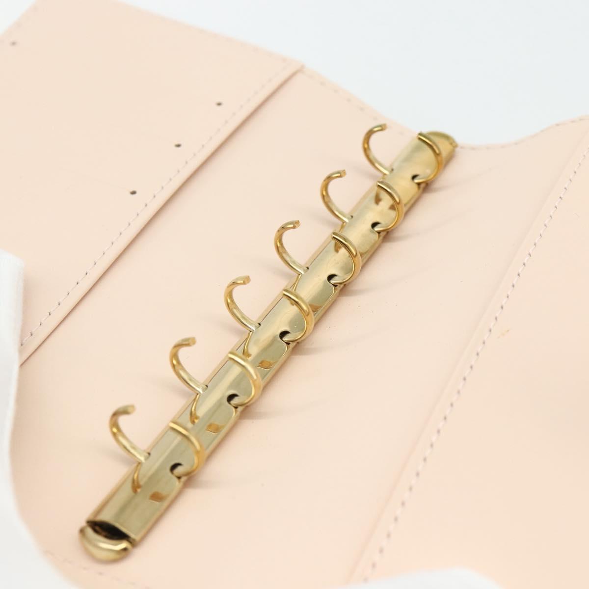 LOUIS VUITTON Vernis Agenda PM Cover Marshmallow Pink R21007 Auth 177352A