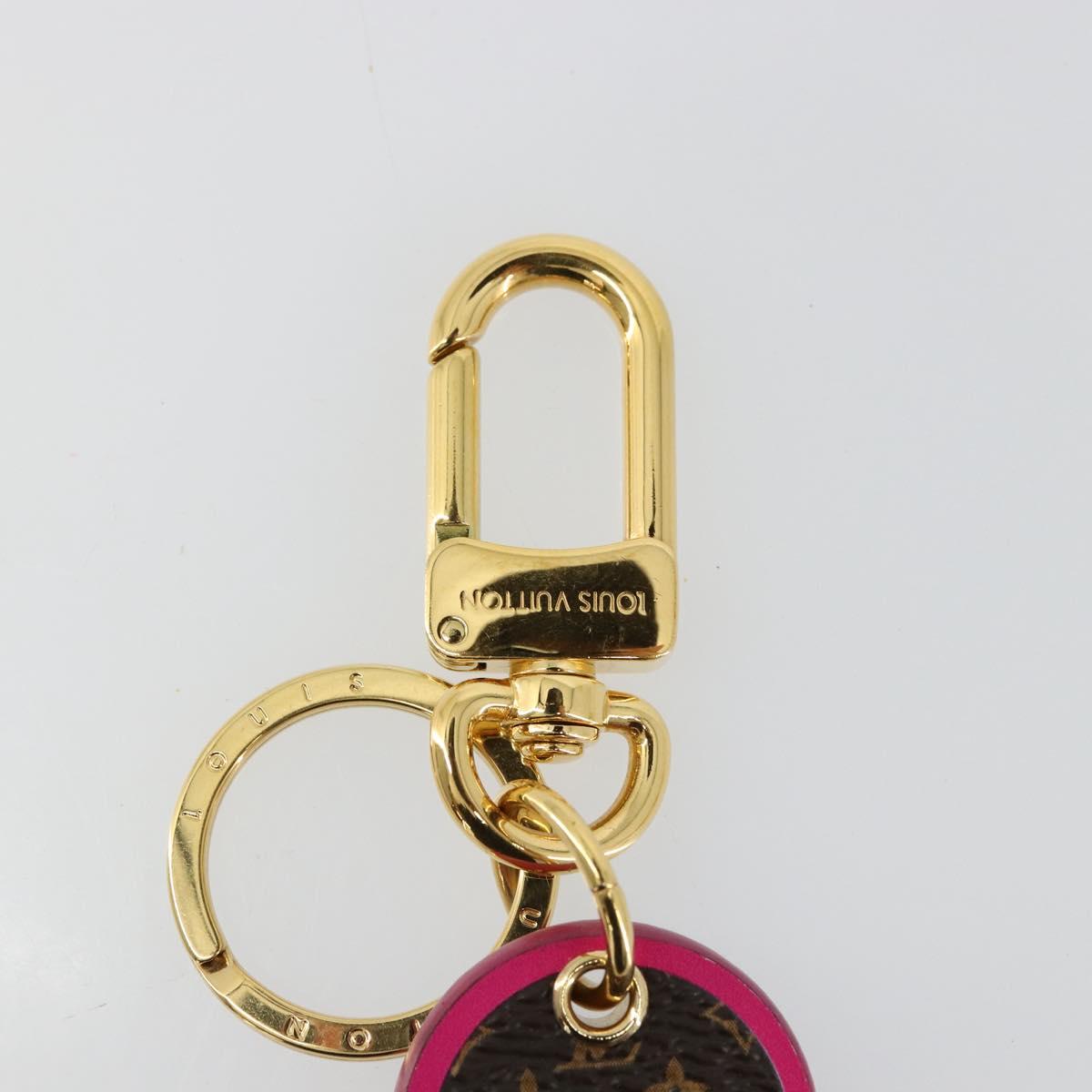 LOUIS VUITTON Porte Cles LV Skateboard Key Holder Pink M69006 LV Auth 177355A