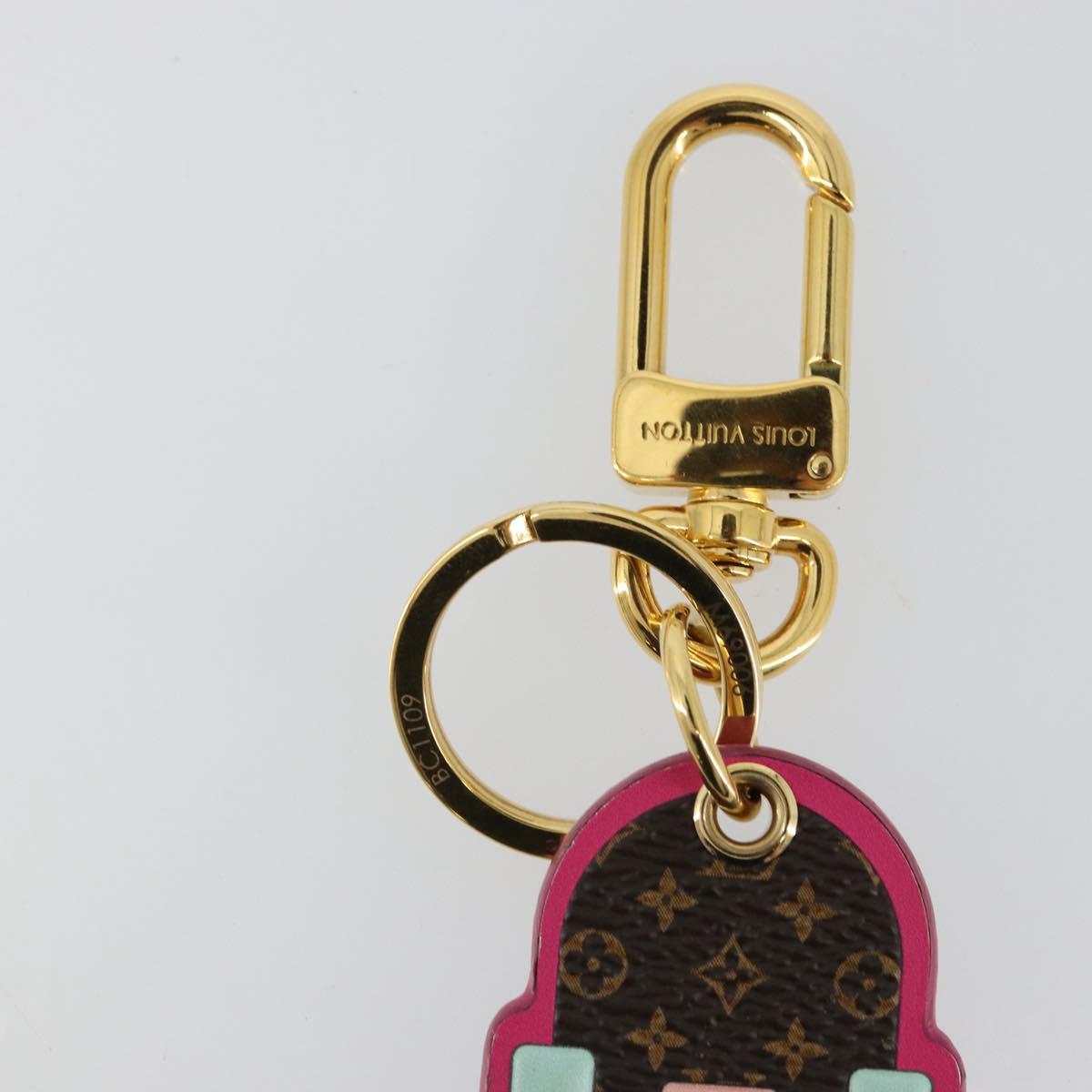 LOUIS VUITTON Porte Cles LV Skateboard Key Holder Pink M69006 LV Auth 177355A
