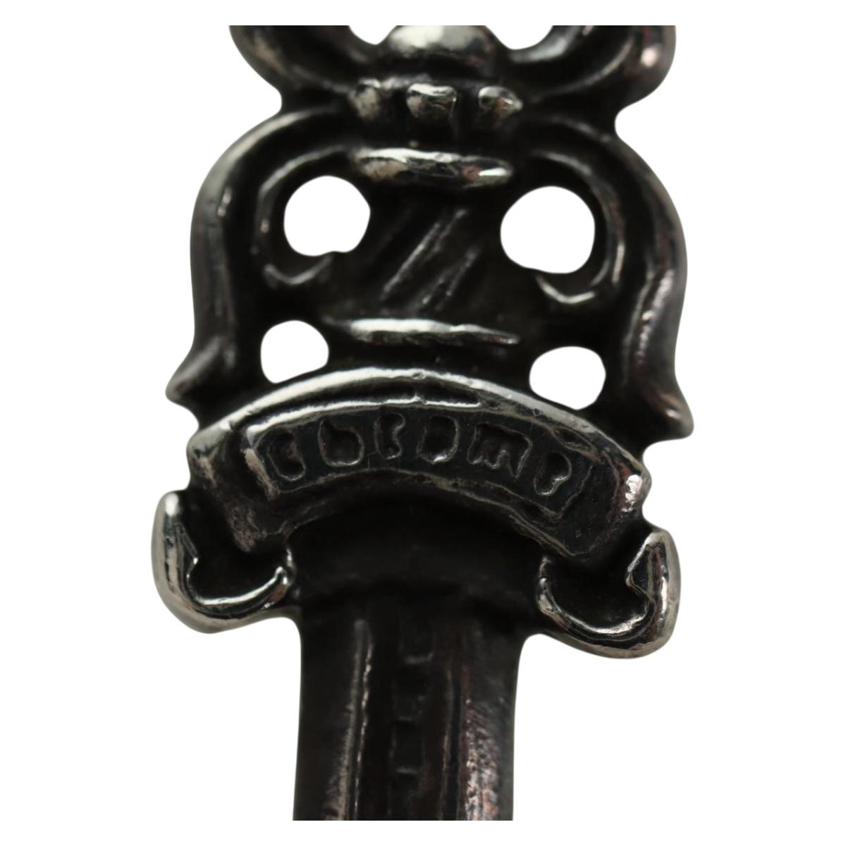 Chrome Hearts Dagger Charm Pendant Top Ag925 Silver Auth 177360V