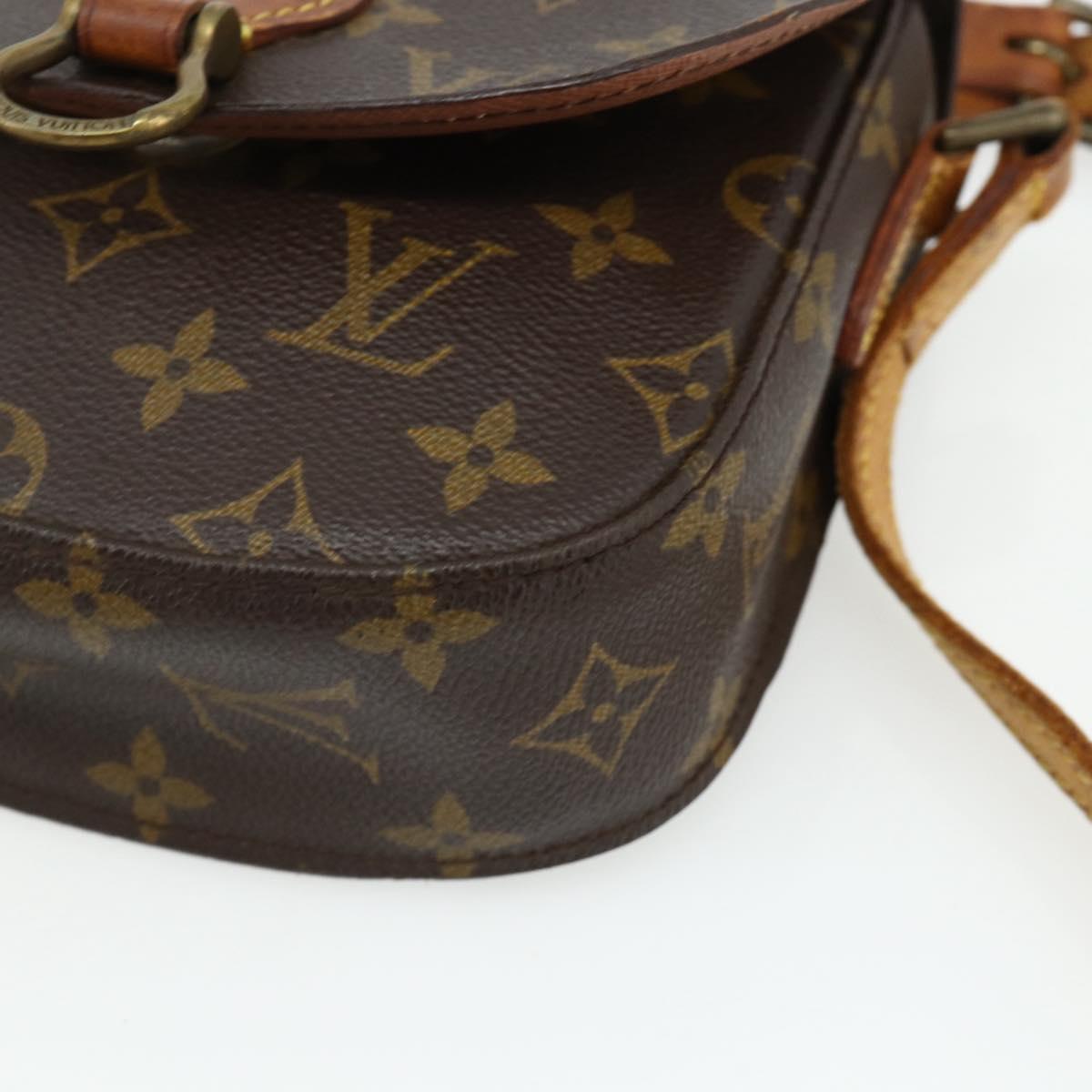 LOUIS VUITTON Monogram Saint Cloud PM Shoulder Bag M51244 LV Auth 177421