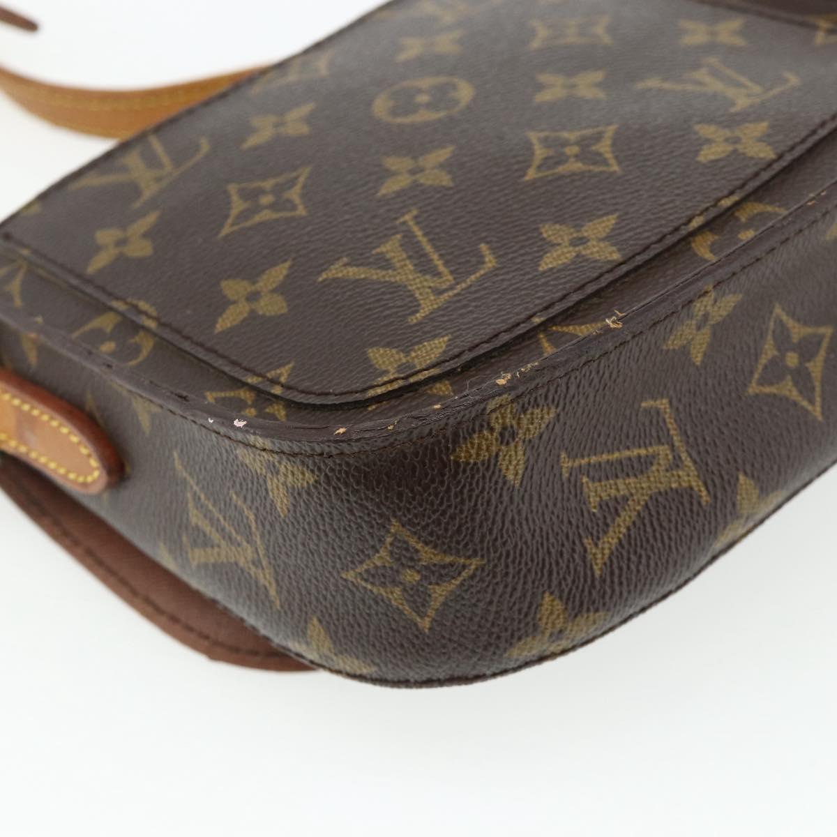 LOUIS VUITTON Monogram Saint Cloud PM Shoulder Bag M51244 LV Auth 177421