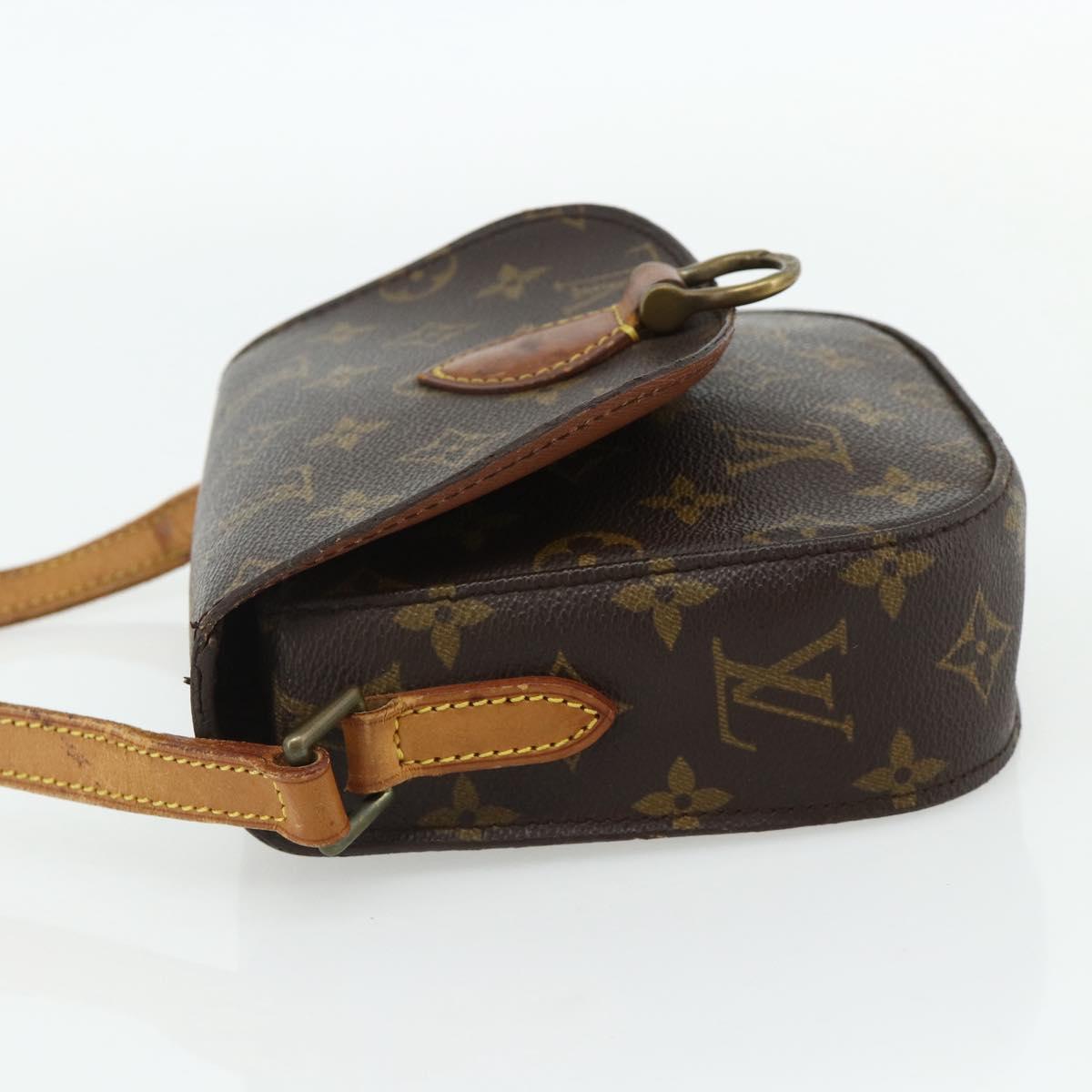 LOUIS VUITTON Monogram Saint Cloud PM Shoulder Bag M51244 LV Auth 177421