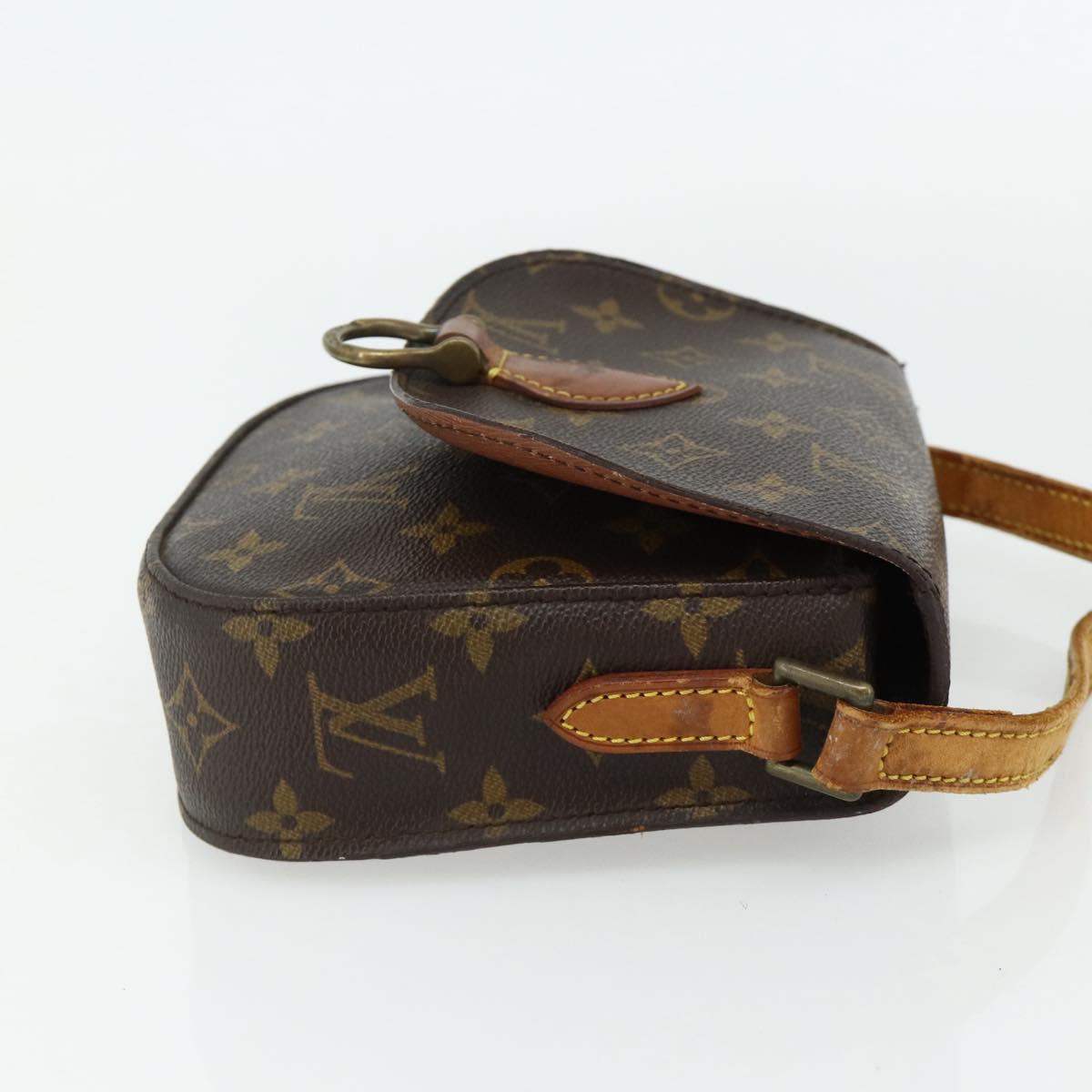 LOUIS VUITTON Monogram Saint Cloud PM Shoulder Bag M51244 LV Auth 177421