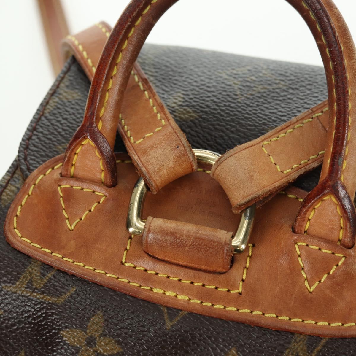 LOUIS VUITTON Monogram Montsouris PM Backpack M51137 LV Auth 177423A