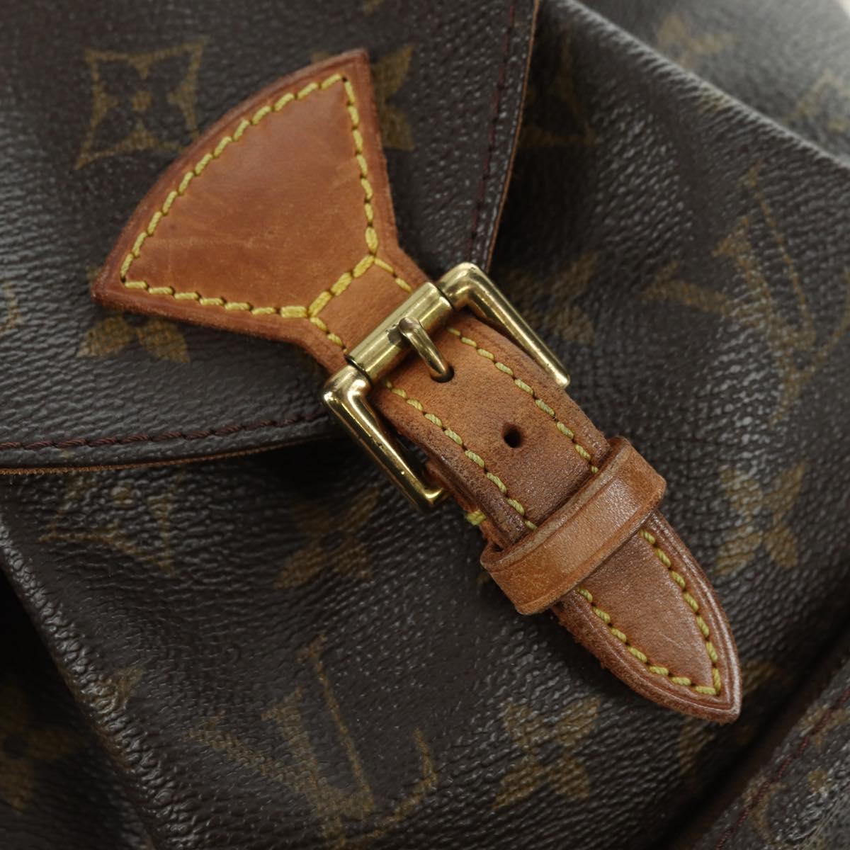 LOUIS VUITTON Monogram Montsouris PM Backpack M51137 LV Auth 177423A