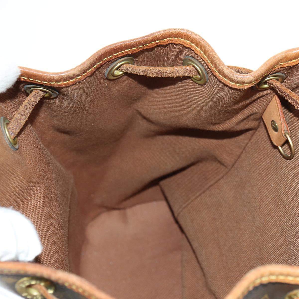 LOUIS VUITTON Monogram Montsouris PM Backpack M51137 LV Auth 177423A