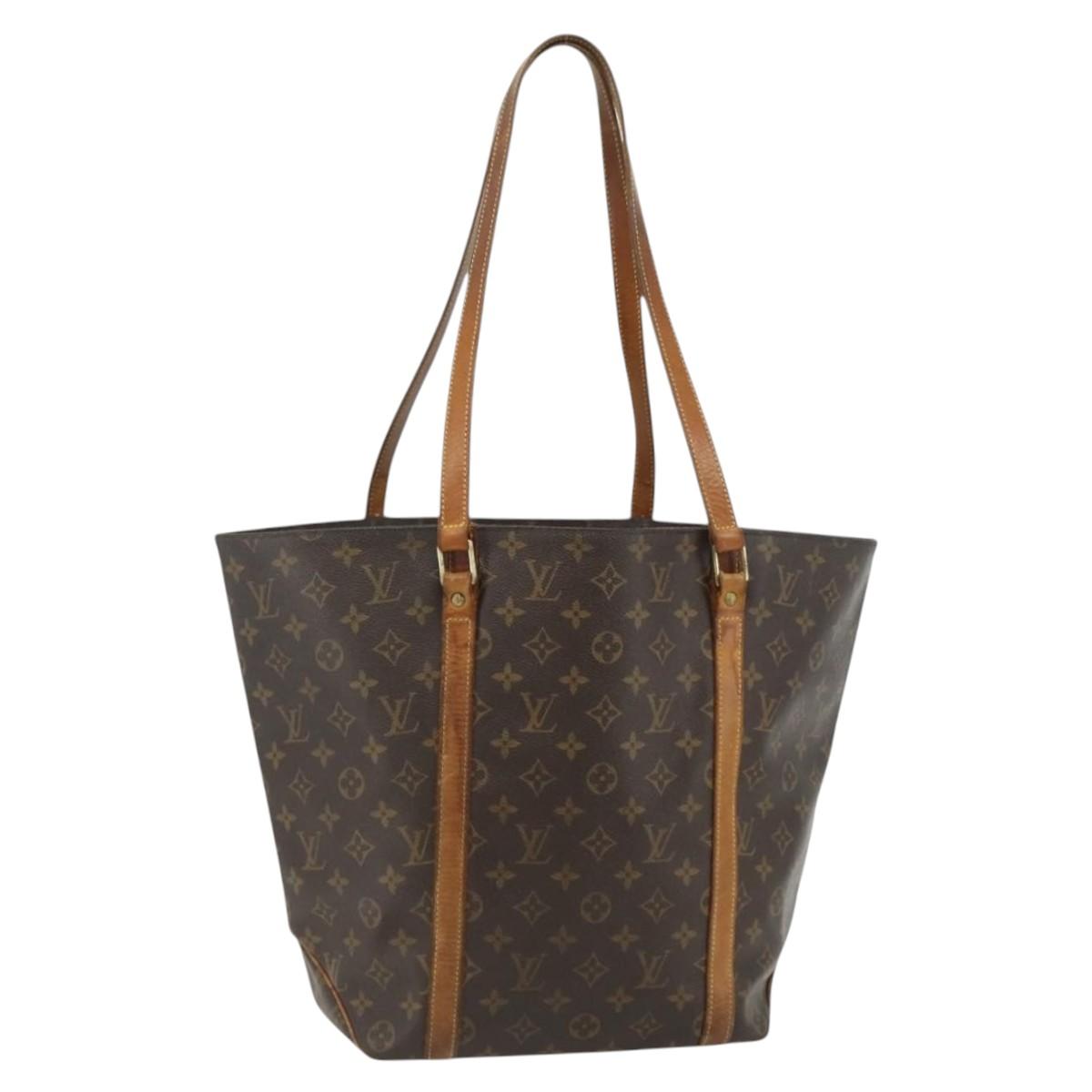 LOUIS VUITTON Monogram Sac Shopping Tote Bag M51108 LV Auth 177425