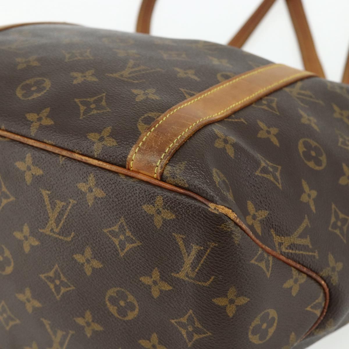 LOUIS VUITTON Monogram Sac Shopping Tote Bag M51108 LV Auth 177425