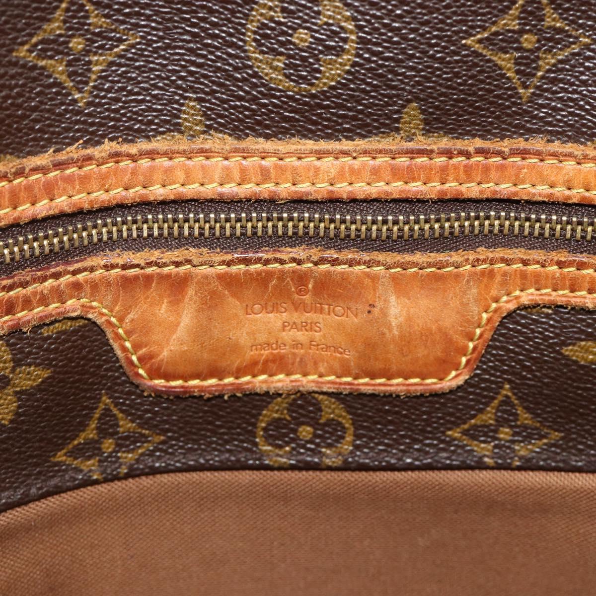 LOUIS VUITTON Monogram Sac Shopping Tote Bag M51108 LV Auth 177425