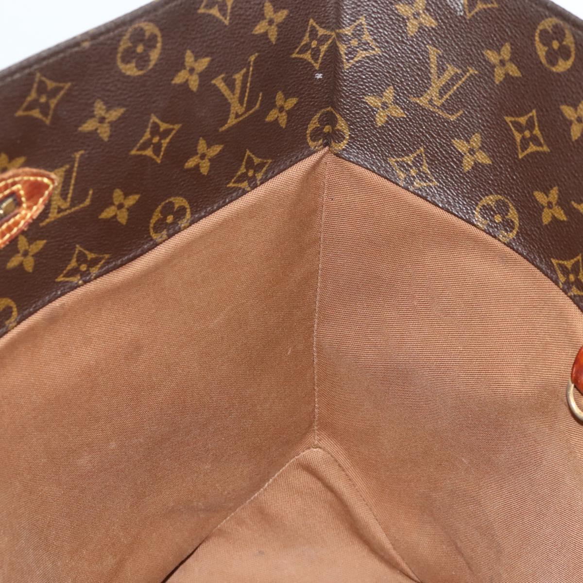LOUIS VUITTON Monogram Sac Shopping Tote Bag M51108 LV Auth 177425