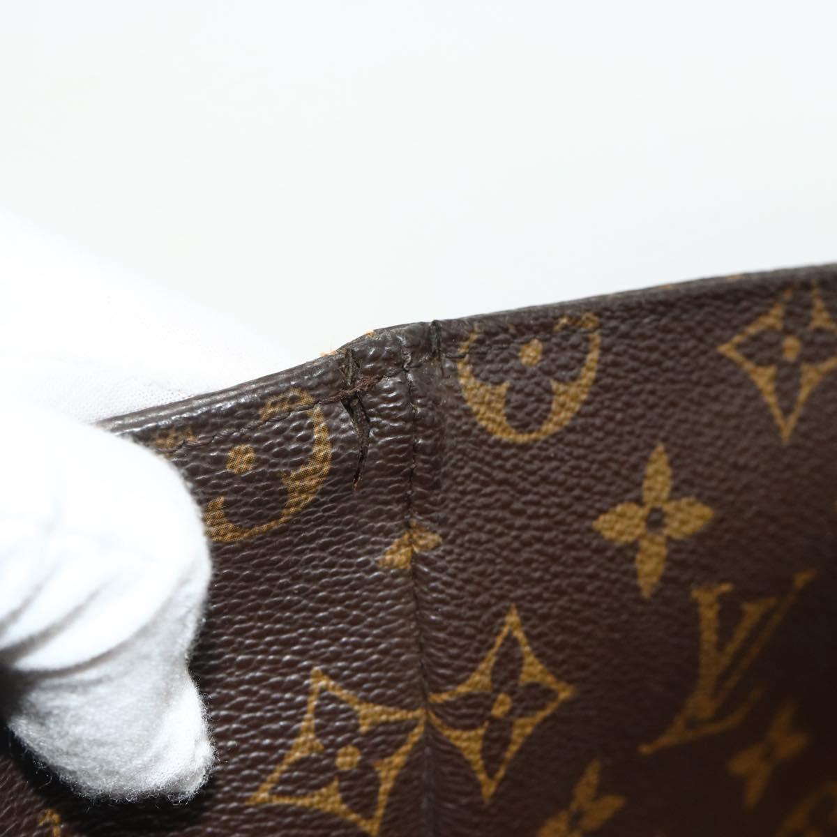 LOUIS VUITTON Monogram Sac Shopping Tote Bag M51108 LV Auth 177425