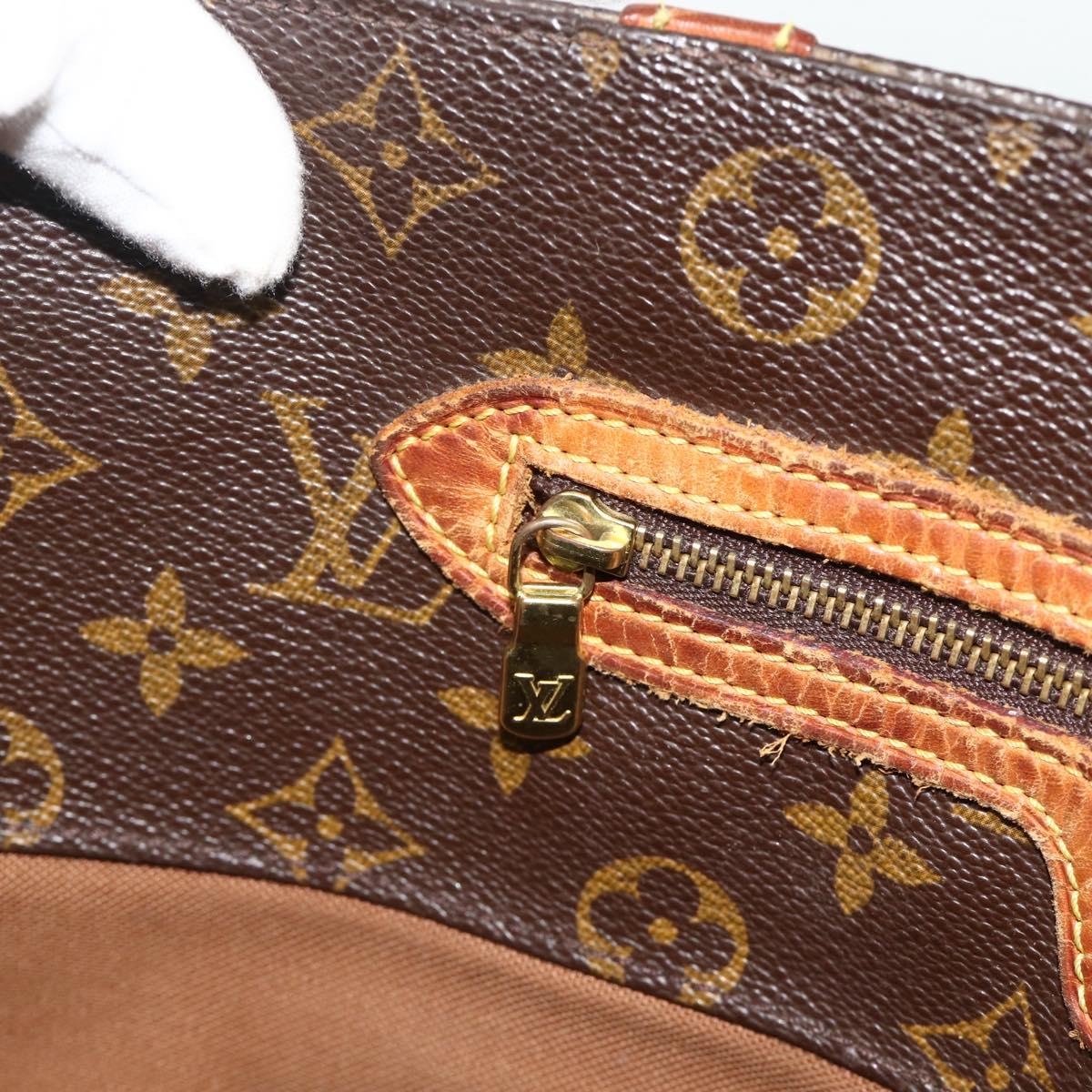 LOUIS VUITTON Monogram Sac Shopping Tote Bag M51108 LV Auth 177425