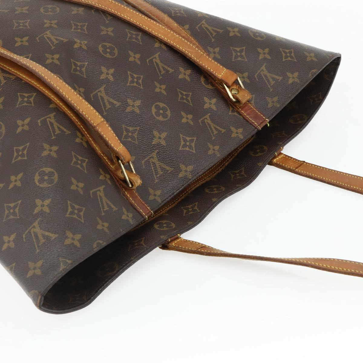 LOUIS VUITTON Monogram Sac Shopping Tote Bag M51108 LV Auth 177425