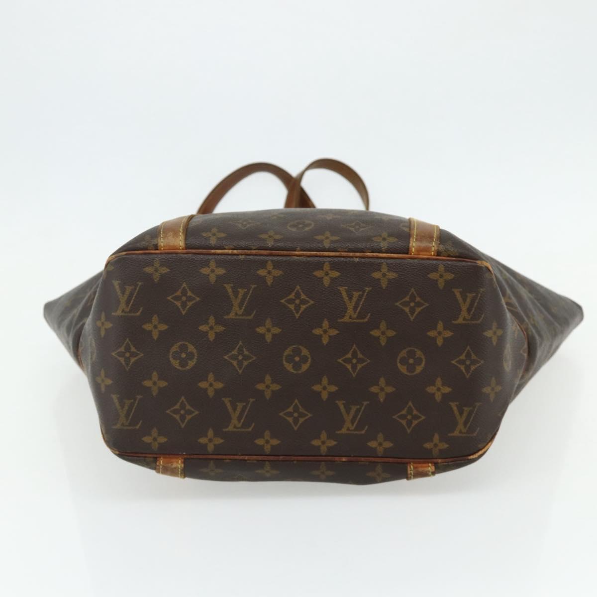 LOUIS VUITTON Monogram Sac Shopping Tote Bag M51108 LV Auth 177425
