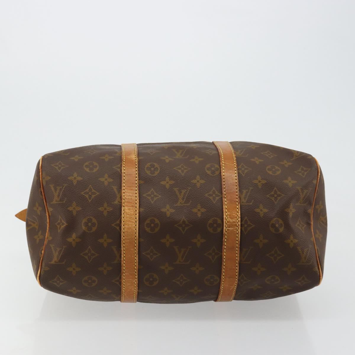 LOUIS VUITTON Monogram Sac Souple 35 Boston Bag M41626 LV Auth 177427