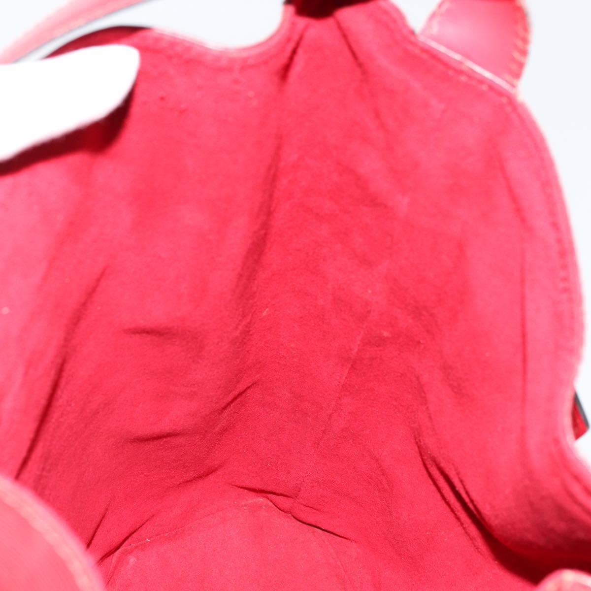 LOUIS VUITTON Epi Sac Depaule GM Shoulder Bag Red M80197 LV Auth 177430