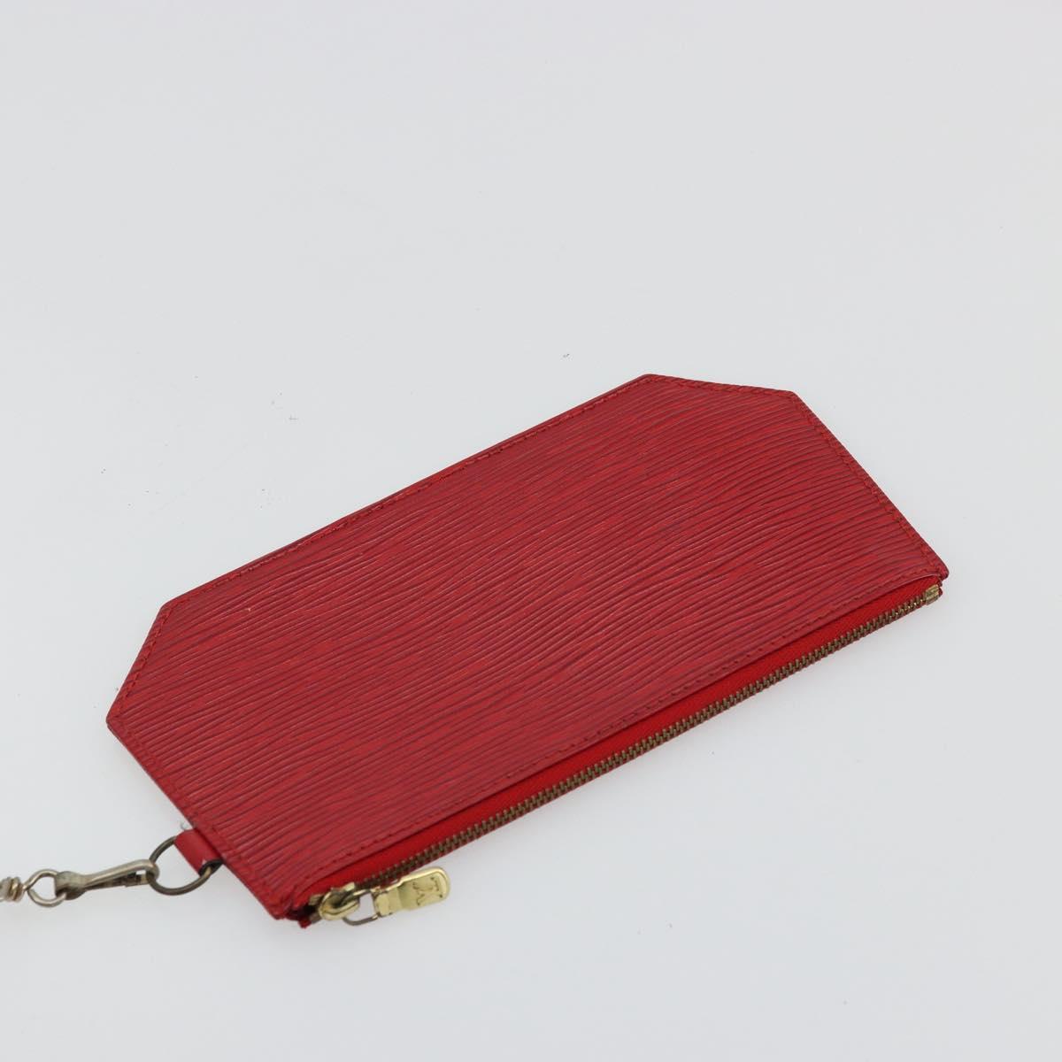 LOUIS VUITTON Epi Sac Depaule GM Shoulder Bag Red M80197 LV Auth 177430