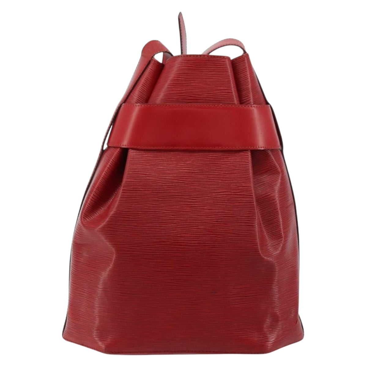 LOUIS VUITTON Epi Sac Depaule GM Shoulder Bag Red M80197 LV Auth 177430