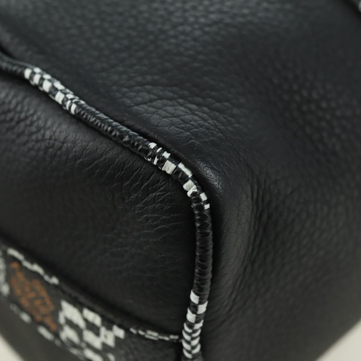 LOUIS VUITTON Damier Distorted City Keepall XS Bag Black M80202 LV Auth 177433SM