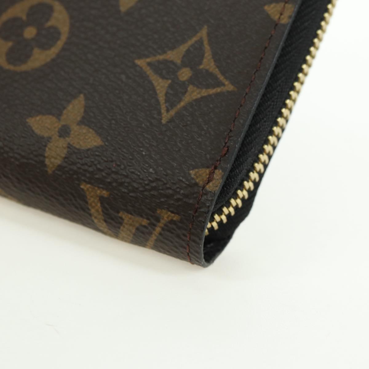 LOUIS VUITTON Monogram Zippy Wallet Yamamoto Hirosai M67258 LV Auth 177456SM
