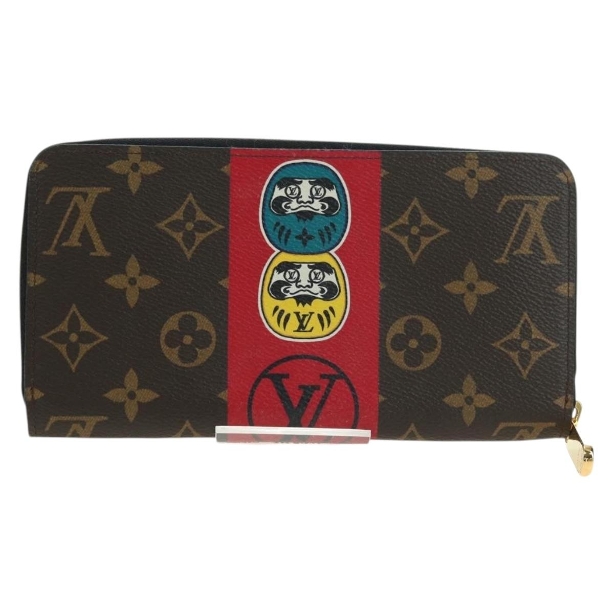 LOUIS VUITTON Monogram Zippy Wallet Yamamoto Hirosai M67258 LV Auth 177456SM