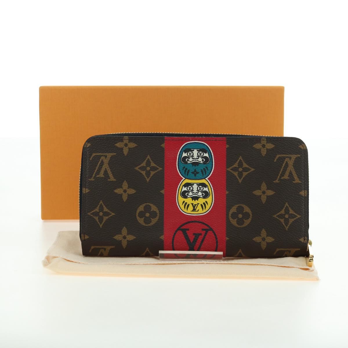 LOUIS VUITTON Monogram Zippy Wallet Yamamoto Hirosai M67258 LV Auth 177456SM