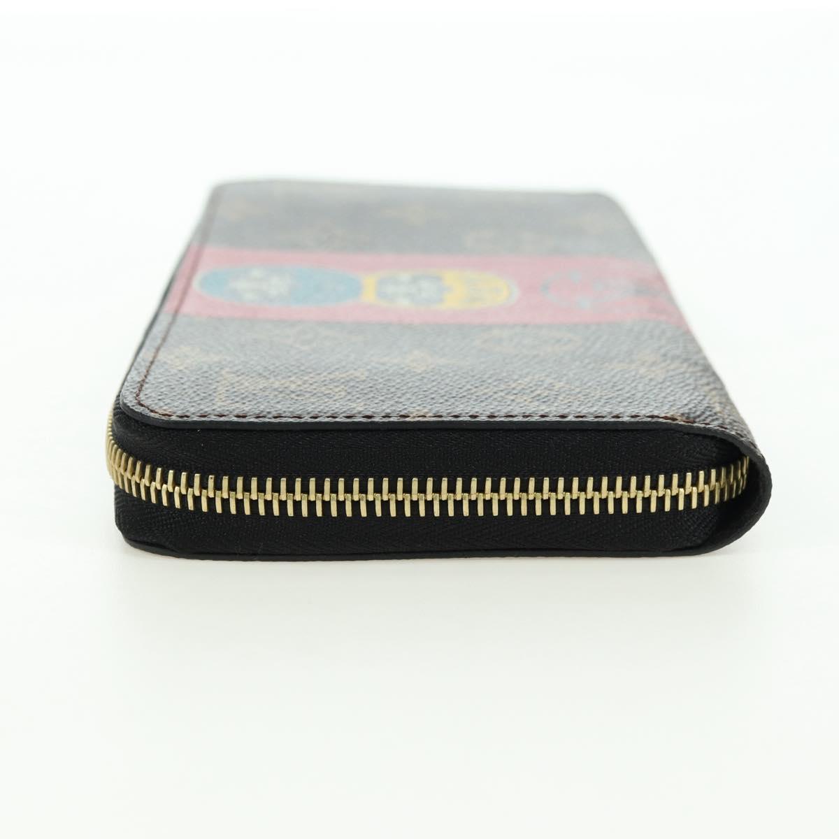 LOUIS VUITTON Monogram Zippy Wallet Yamamoto Hirosai M67258 LV Auth 177456SM