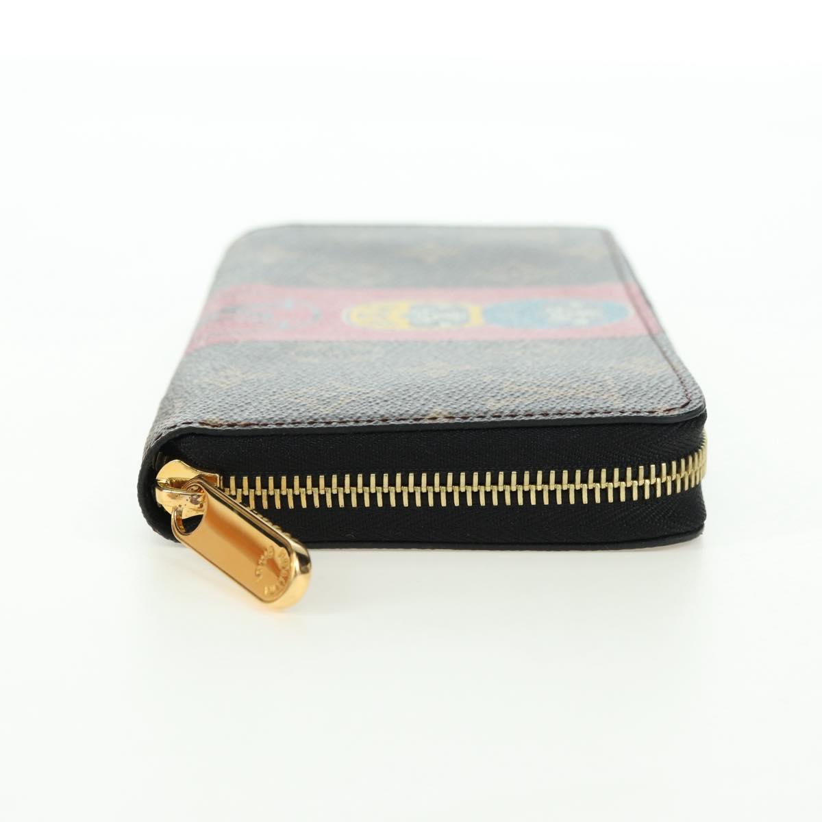 LOUIS VUITTON Monogram Zippy Wallet Yamamoto Hirosai M67258 LV Auth 177456SM