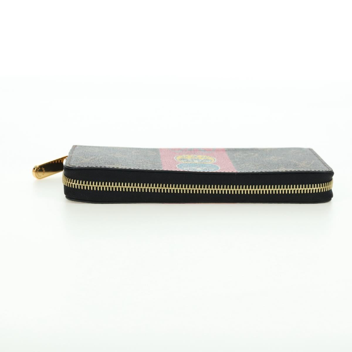 LOUIS VUITTON Monogram Zippy Wallet Yamamoto Hirosai M67258 LV Auth 177456SM