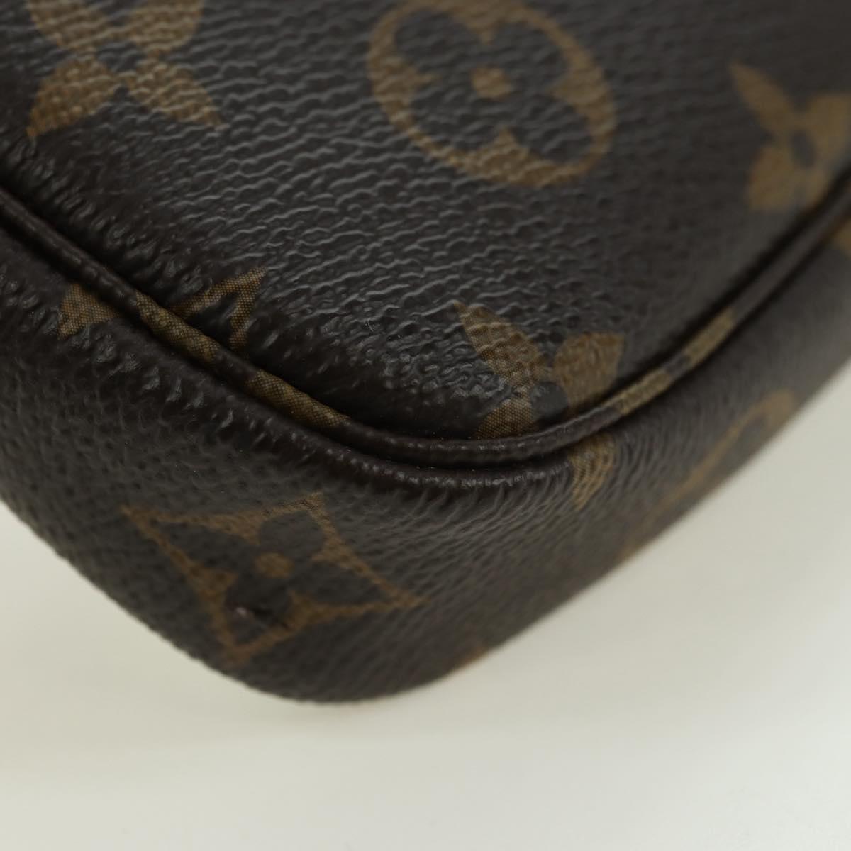 LOUIS VUITTON Monogram Vivienne Mini Pochette Accessoires M45905 LV Auth 177457M