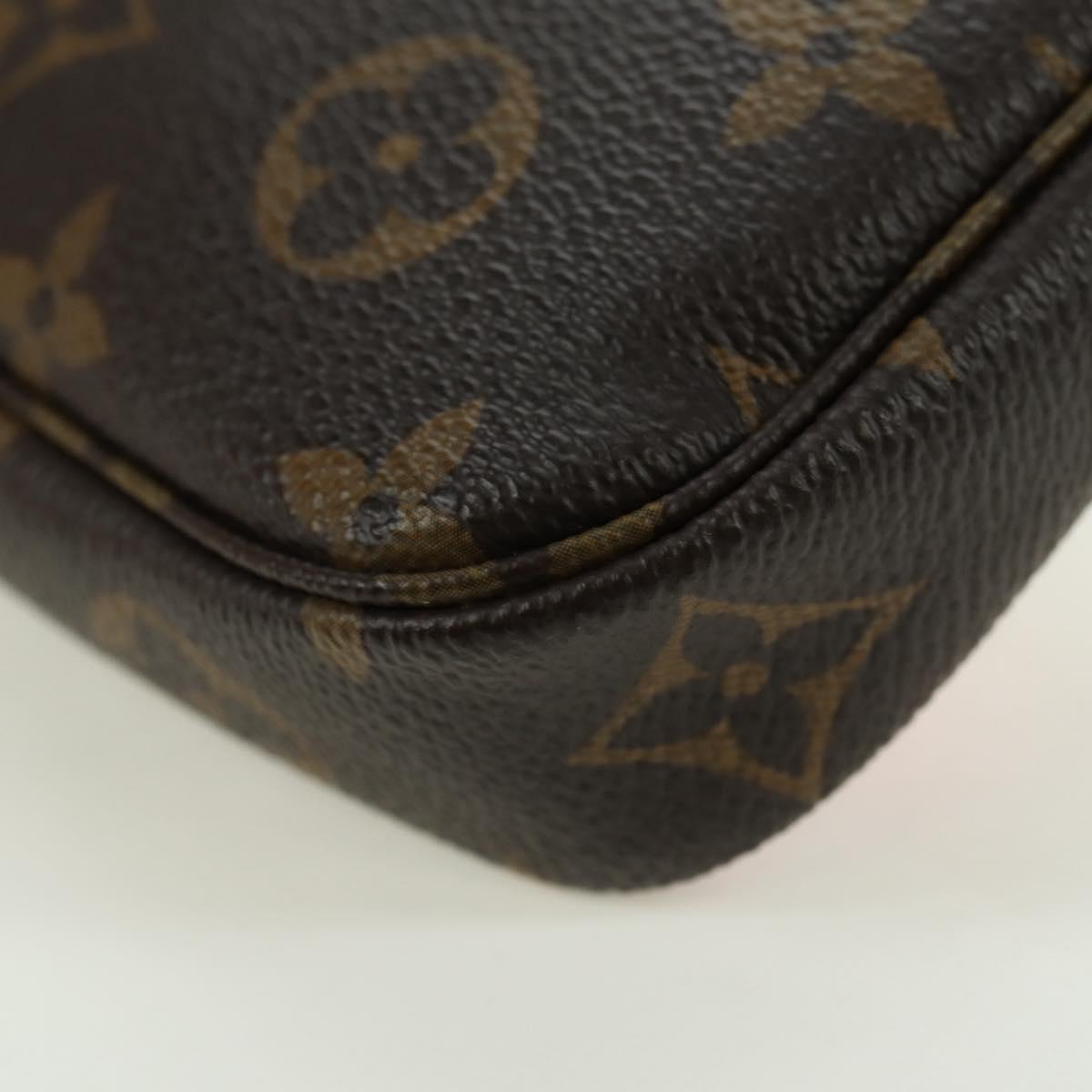 LOUIS VUITTON Monogram Vivienne Mini Pochette Accessoires M45905 LV Auth 177457M