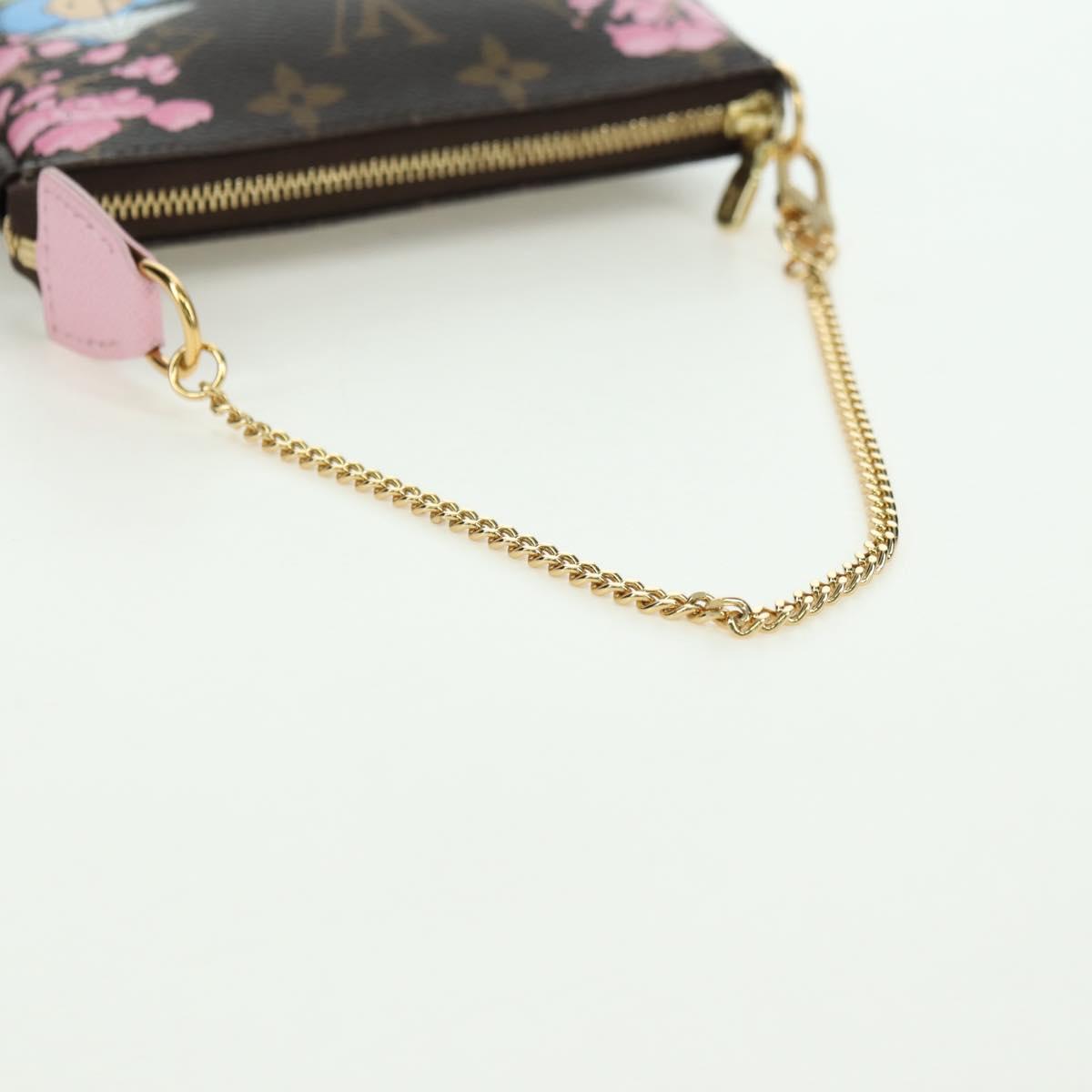 LOUIS VUITTON Monogram Vivienne Mini Pochette Accessoires M45905 LV Auth 177457M