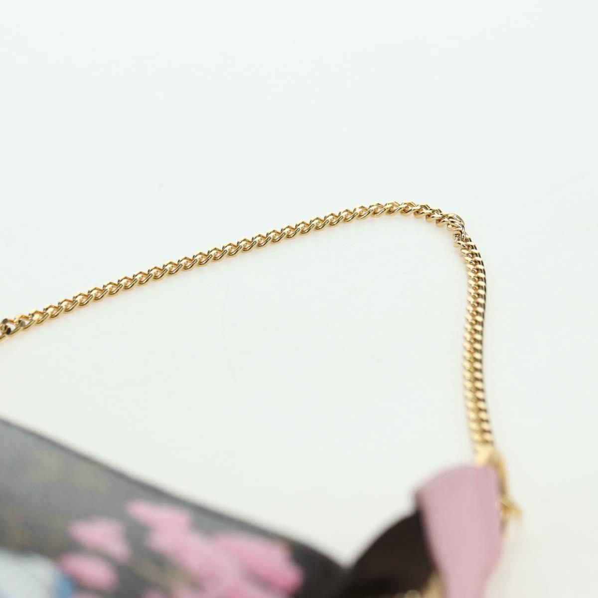 LOUIS VUITTON Monogram Vivienne Mini Pochette Accessoires M45905 LV Auth 177457M
