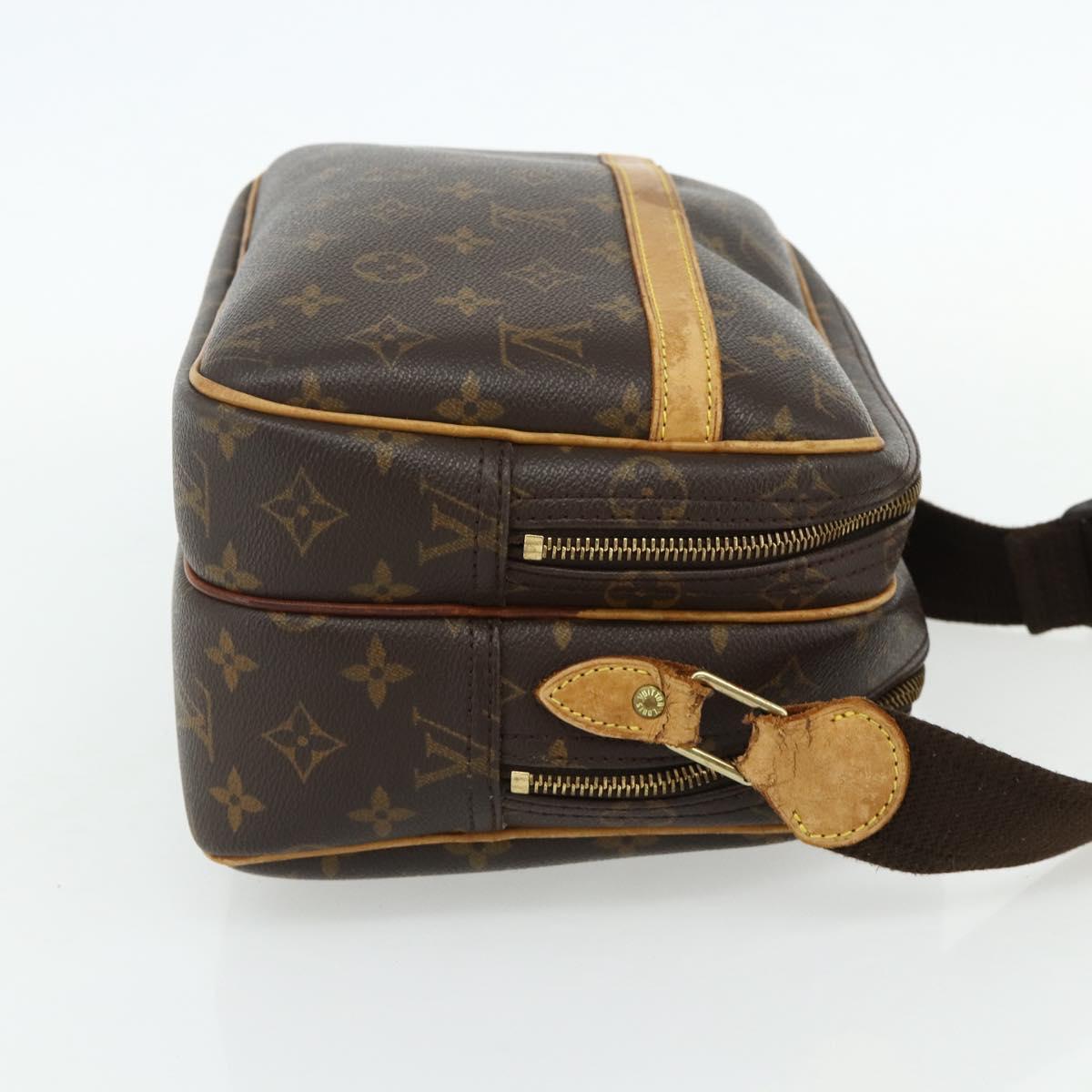 LOUIS VUITTON Monogram Reporter PM Shoulder Bag M45254 LV Auth 177458