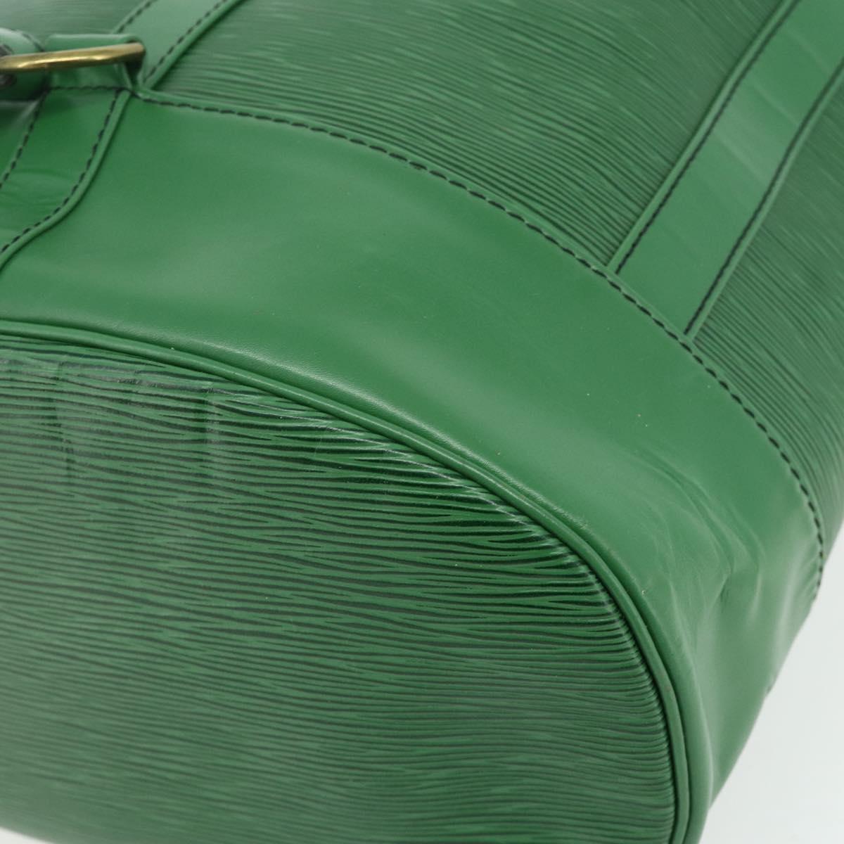LOUIS VUITTON Epi Randonnee GM Shoulder Bag Green M43084 LV Auth 177520