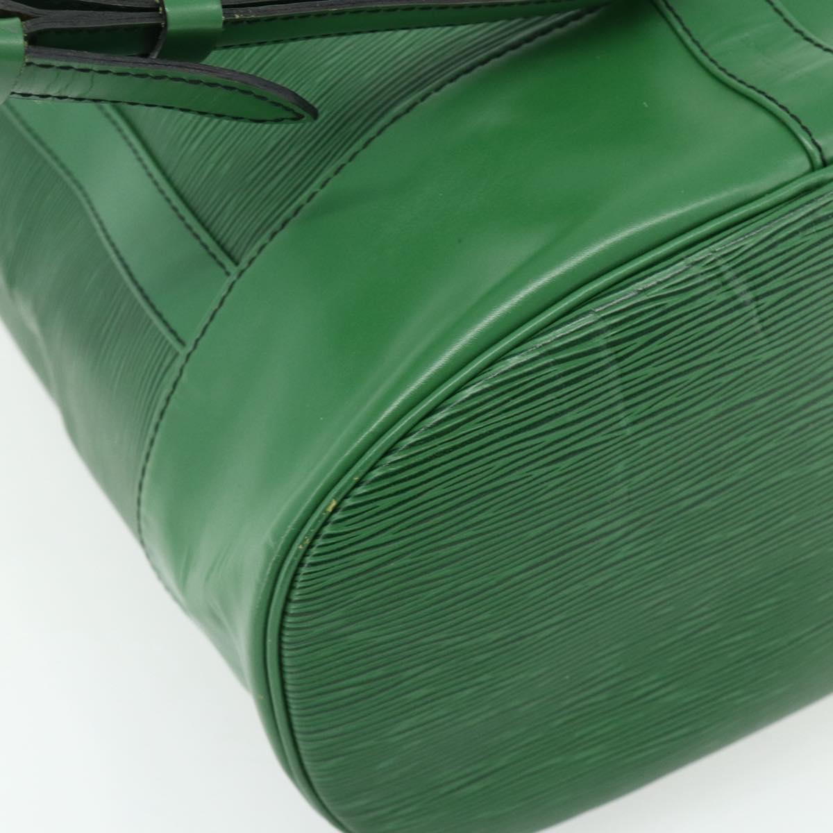LOUIS VUITTON Epi Randonnee GM Shoulder Bag Green M43084 LV Auth 177520