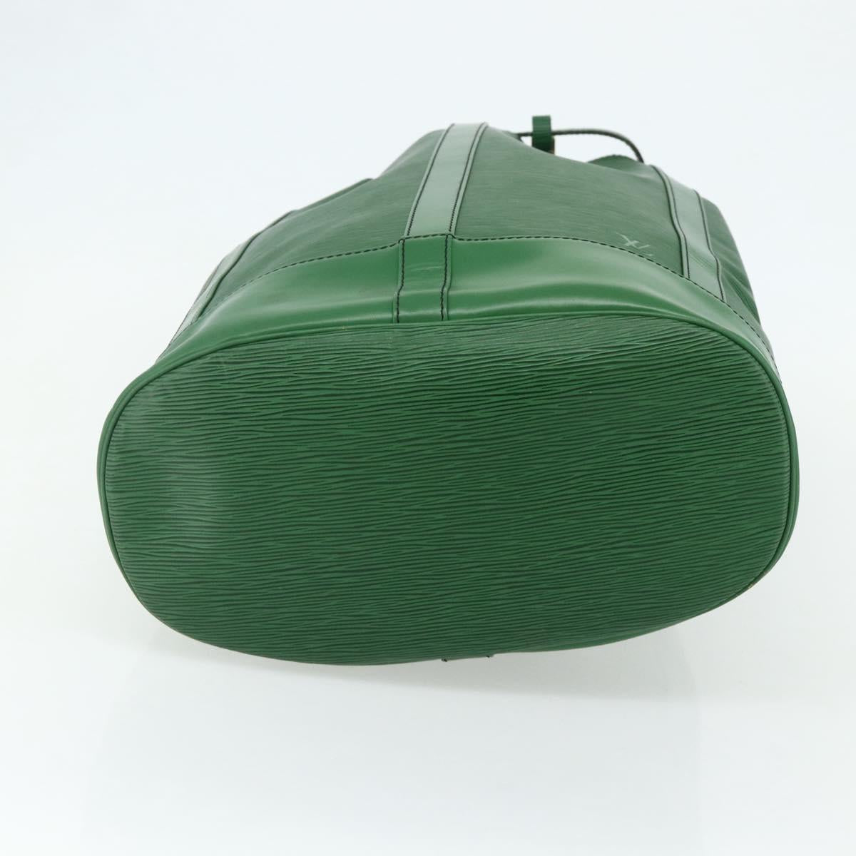 LOUIS VUITTON Epi Randonnee GM Shoulder Bag Green M43084 LV Auth 177520