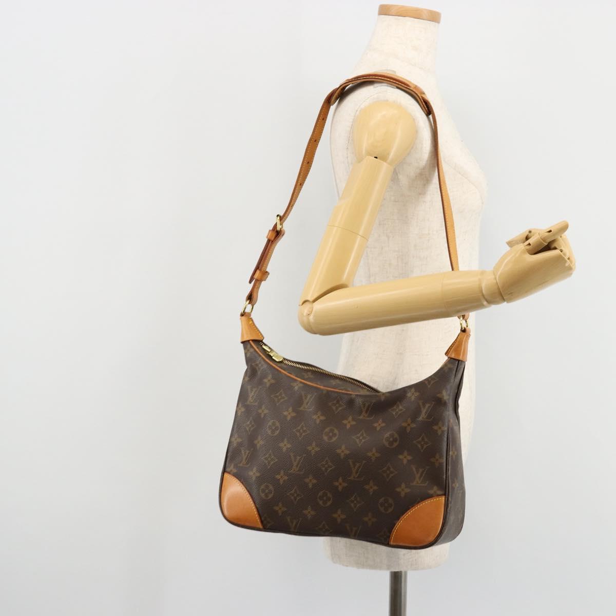 LOUIS VUITTON Monogram Boulogne 30 Shoulder Bag M51265 LV Auth 177552A