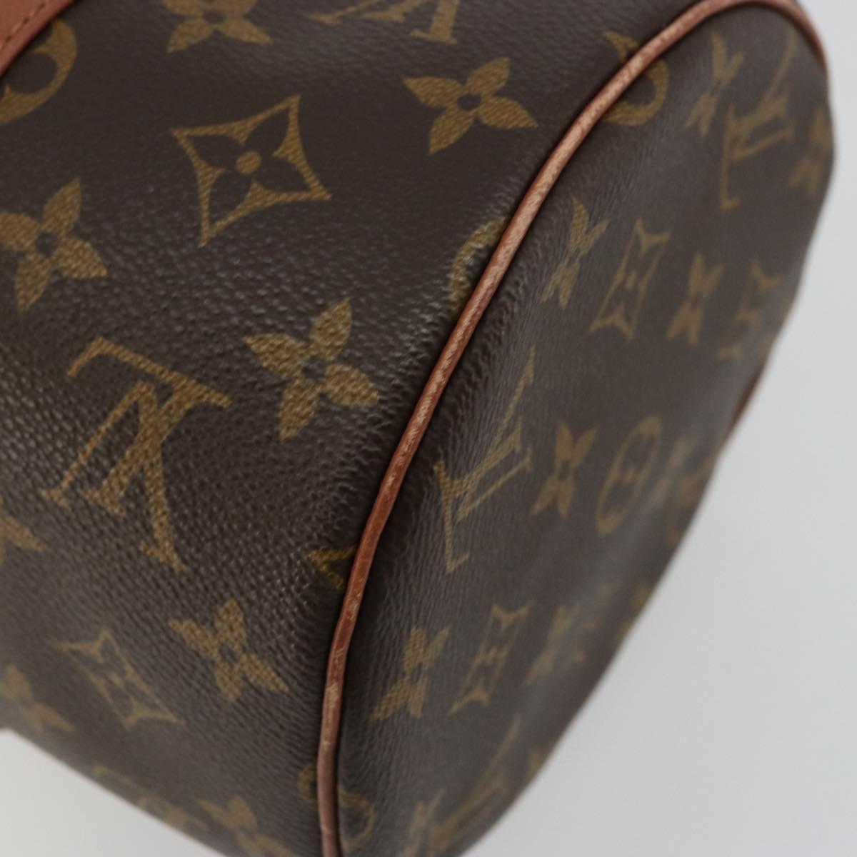 LOUIS VUITTON Monogram Papillon 30 Hand Bag M51385 LV Auth 177553A