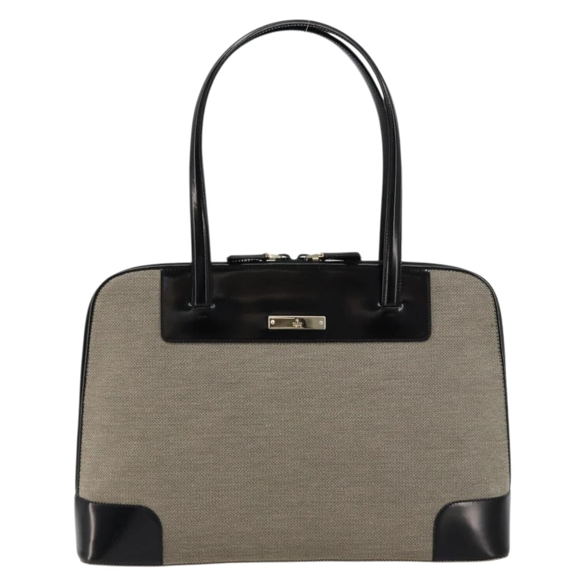 GUCCI Tote Bag Canvas Leather Beige Gold 002 1122 3444 Auth 177565