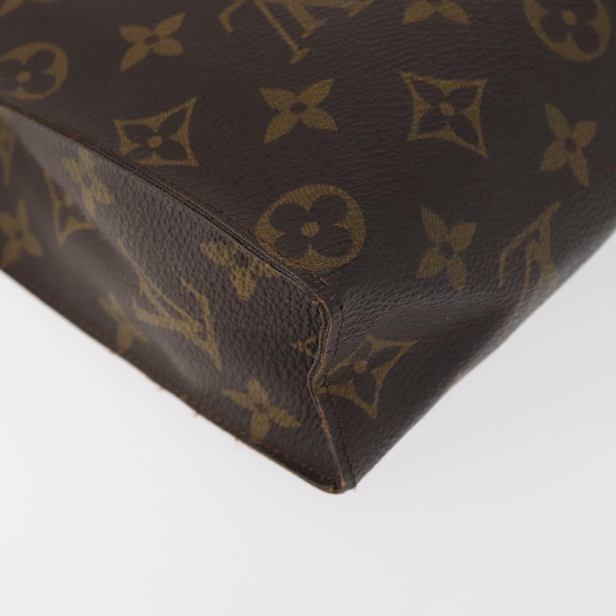 LOUIS VUITTON Monogram Poche Toilette 26 Pouch M47542 LV Auth 177591