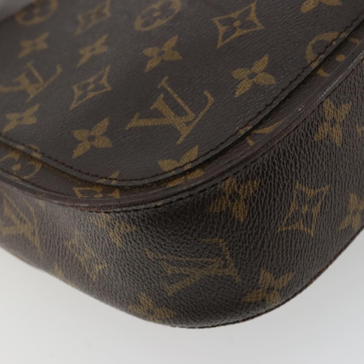 LOUIS VUITTON Monogram Saint Cloud GM Shoulder Bag M51242 LV Auth 177593